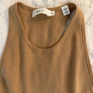 A.L.C. Women's Camel Knit Sweater